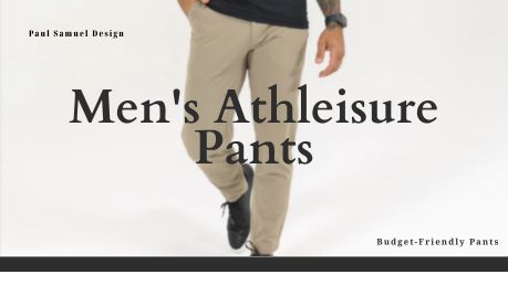 Budget-Friendly Men's Athleisure Pants You Can Find Online