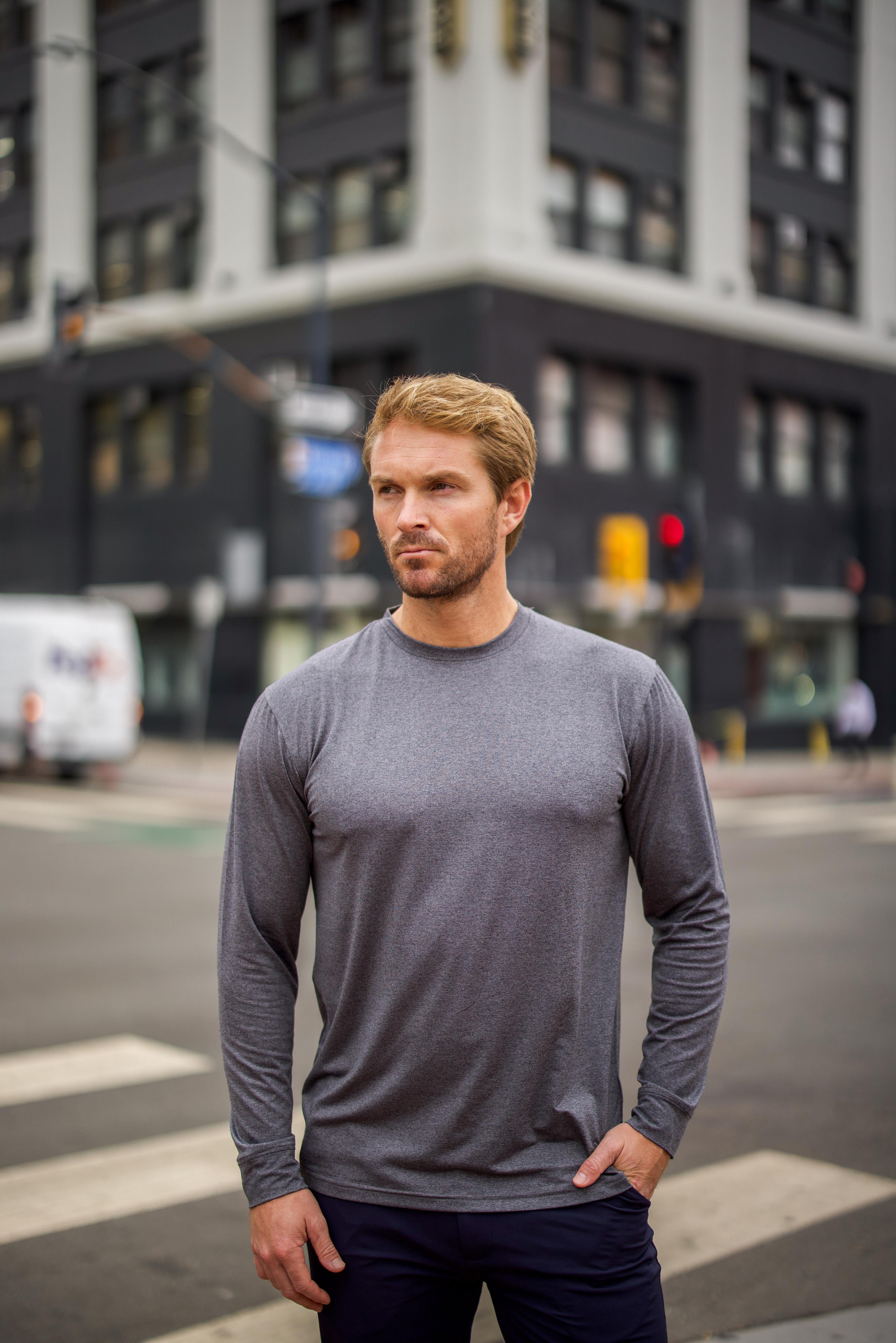 Apex Long Sleeve | Engineered Performance Shirt for Men – Paul